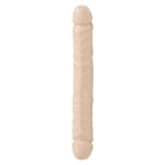 Jr Veined Double Header 12 Inch Bender Dong Flesh Pink