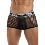 Male Power Peep Show Mini Short Black