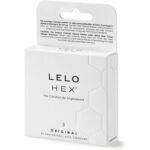 Lelo Hex Original Condoms 3 Pack
