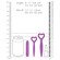 Ouch Silicone Vaginal Dilator Set Purple - Image 3