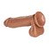 Emperor 7 Inch Life Like Dildo Flesh Brown - Image 3