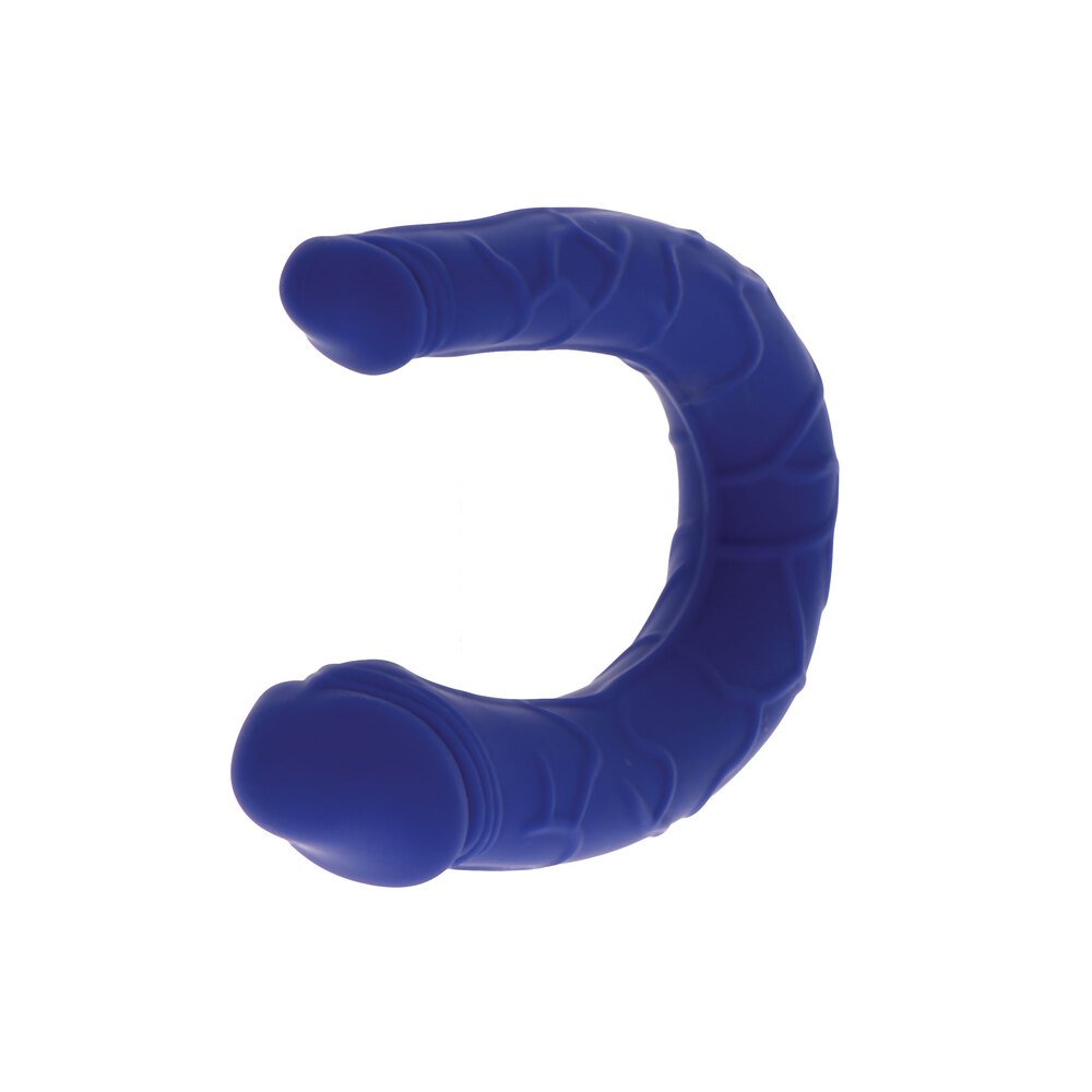 ToyJoy Get Real Realistic Mini Double Dong Blue - Image 2