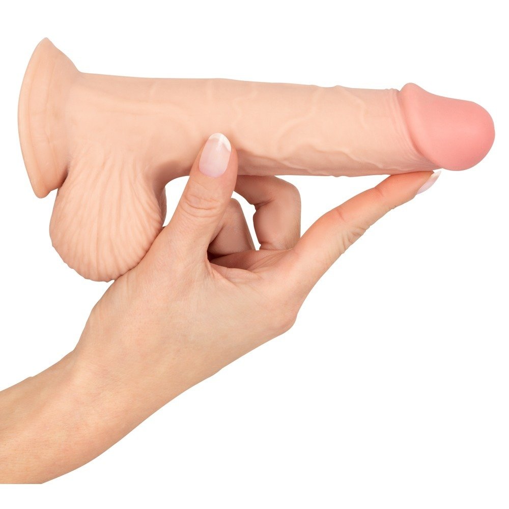 Nature Skin Dildo With Movable Skin 19cm - Image 2