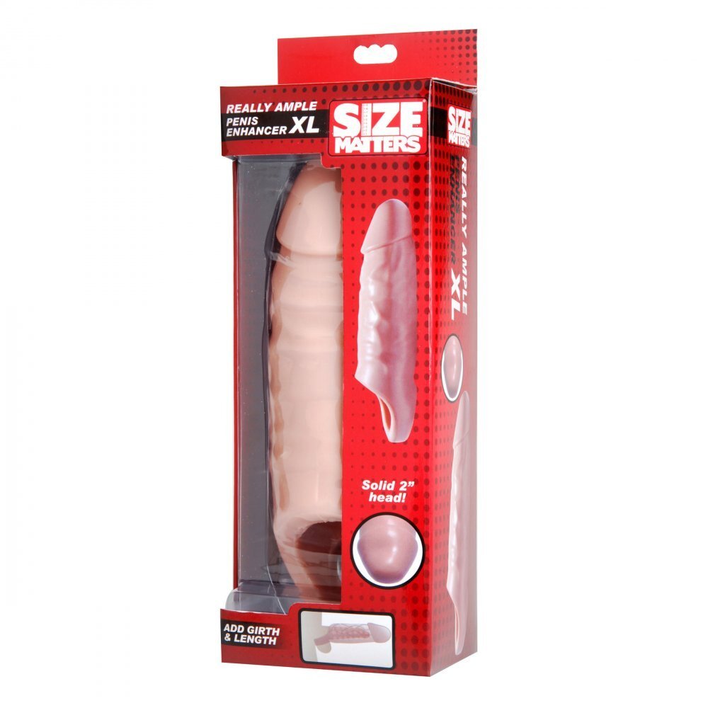 Size Matters Really Ample Penis Enhancer XL Flesh - Image 4